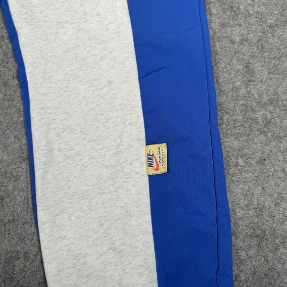 NIKE Sportswear Icon Clash Pants Size XL blue jogger sweatpants leggings RARE - Picture 3 of 8